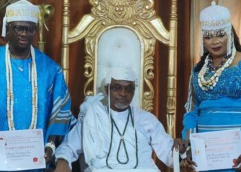 Gbenga Oso, Wife Installed as Owu Chiefs in Grand Abeokuta Ceremony