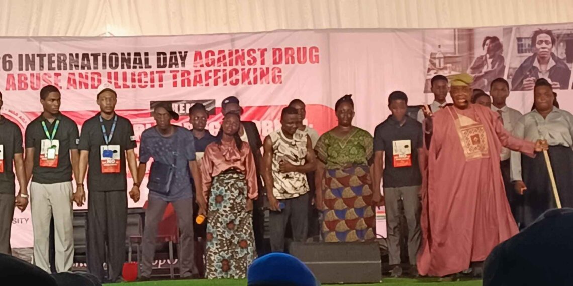 Caleb University Takes Centre Stage in Lagos Anti-Drug Campaign